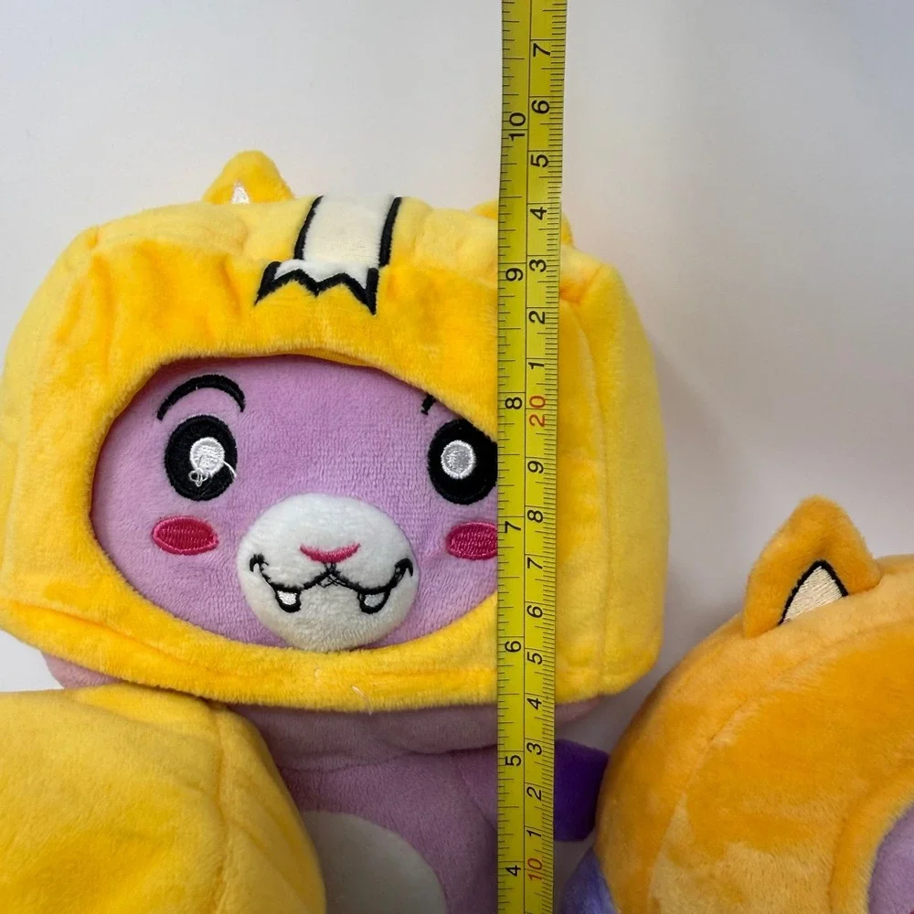 Lanky box plush lot - Milky foxy boxy sharky